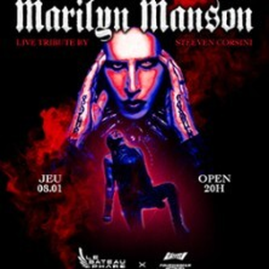 Illustration Marilyn Manson - Dark Industrial Night - Live Tribute