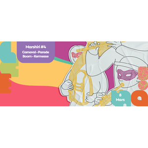 Illustration MARSkiri #4 - Carnaval, Parade, Boom