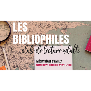 Illustration Médiathèque - Les bibliophiles : club de lecture adulte