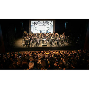 Illustration Melting Notes Orchestra