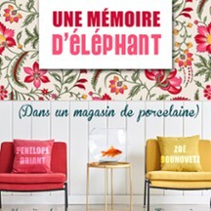 Illustration Mémoire D'Eléphant Dans un Magasin de Porcelaine