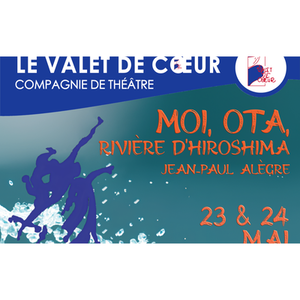 Illustration "Moi, Ota, rivière d'Hiroshima" de Jean-Paul Alègre | Le Valet de Cœur