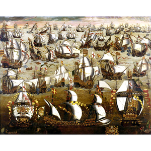 Illustration Montaigne, observateur vigilant de "l'Invincible Armada"