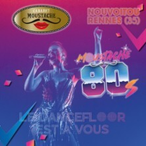 Illustration Moustache 80's - Cabaret Moustache