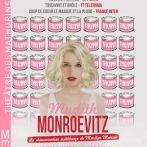 Illustration Mudith Monroevitz : La Réincarnation Ashkénaze de Marylin Monroe - Théâtre des Mathurins, Paris