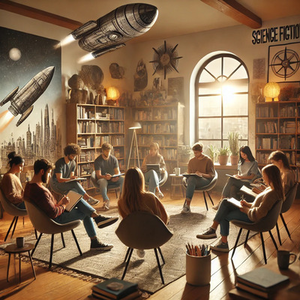 Illustration Mycéliades : atelier d'écriture de science-fiction