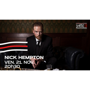 Illustration Nick Hempton en concert