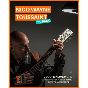 Illustration Nico Wayne Toussaint - Big Band au 18 Bourbon Street