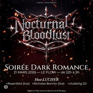 Illustration Nocturnal Bloodlust - Soirée Dark Romance
