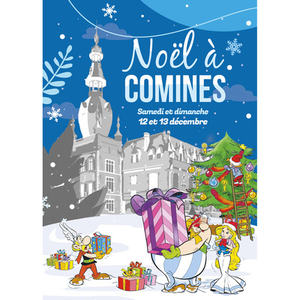 Illustration Noël à Comines