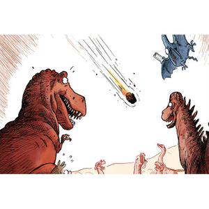 Illustration Nos mondes perdus : la paléontologie à travers les yeux de Marion Montaigne