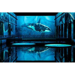 Illustration "Océan, une plongée immersive" aux Bassins des Lumières