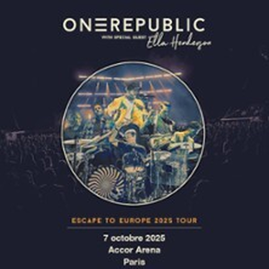 Illustration OneRepublic - Escape to Europe 2025 Tour