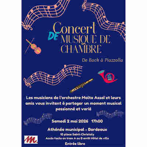 Illustration Orchestre Molto Assaï - de Bach à Piazzolla - musique de chambre