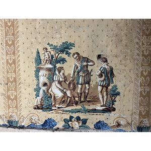 Illustration Ouverture exceptionnelle d'une maison abritant des anciens papiers peints du XVIIIème siècle