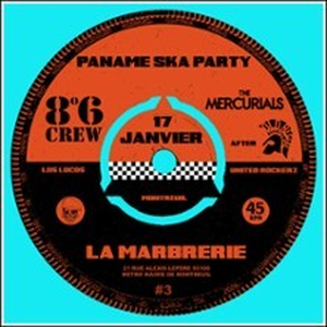 Illustration Paname Ska Party #3 : 8°6 Crew + The Mercurials + Old Reggae Friends
