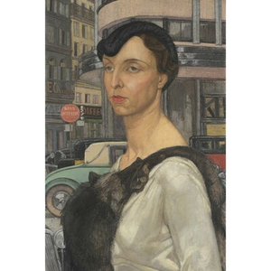 Illustration Papoter sans faim - Odette Pauvert. La peinture pour ambition au temps de l’Art déco.