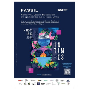 Illustration Parle-moi de ton microbiote et je te dirai qui tu es (Festival Arts Sciences et Sociétés de l'INSA Lyon 2024)