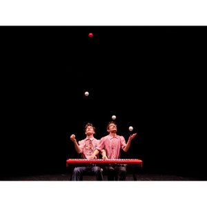 Illustration Paul & Máx, concert jonglé