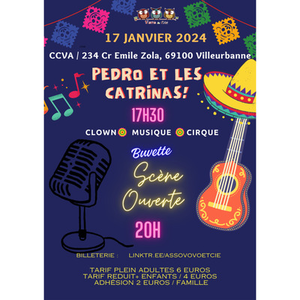 Illustration Pedro et las catrinas