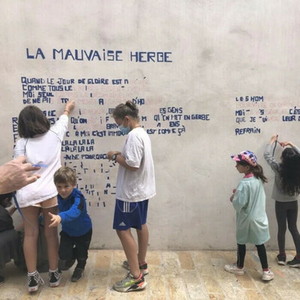 Illustration Performance Écrit Nous