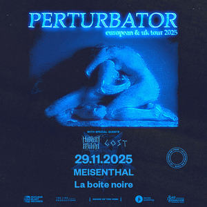 Illustration Perturbator en concert