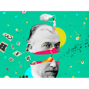 Illustration Piano en forme de poire