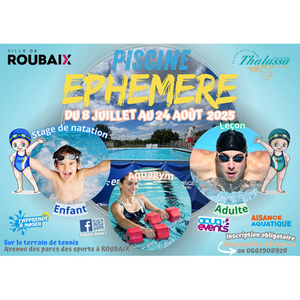 Illustration Piscine éphémère