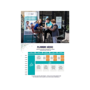 Illustration Planning Hebdo Emmaüs Connect Roubaix