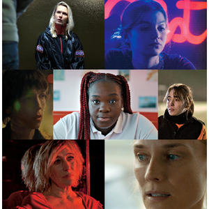 Mosïque de photos des personnages féminins