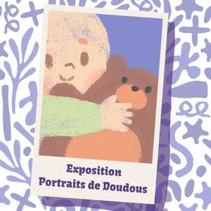 Illustration Portraits de Doudous