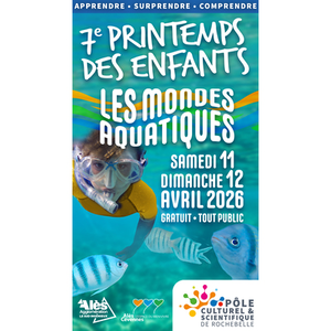 Illustration Printemps des enfants 2026 - Les mondes aquatiques