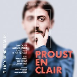 Illustration Proust en Clair - Essaïon Théâtre, Paris
