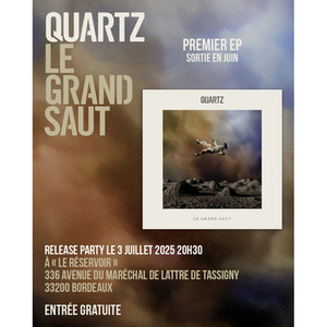 Illustration QUARTZ - Release Party "Le Grand Saut"