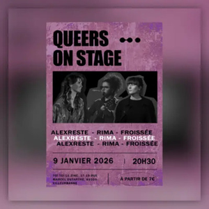 Illustration Queers on stage