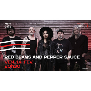 Illustration Red Beans and Pepper Sauce