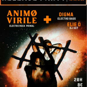 Illustration Release Party Animø Virile