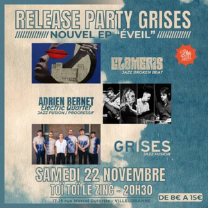 Illustration Release party Grises - Nouvel EP "ÉVEIL"