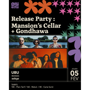 Illustration Release Party : Mansion’s Cellar + Gondhawa