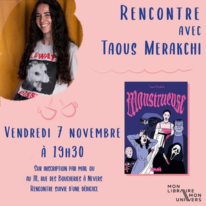 Illustration Rencontre-dédicace avec Taous Merakchi
