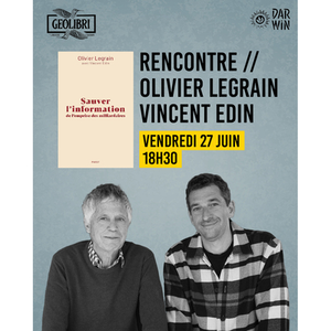 Illustration Rencontre littéraire : sauver l'info !