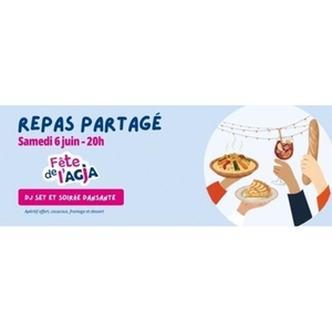 Illustration Repas à partagé - Fête de l'AGJA