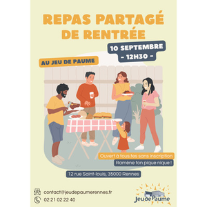 Illustration Repas partagé de rentrée