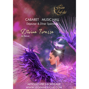 Illustration Repas Spectacle Cabaret Divine Ivresse