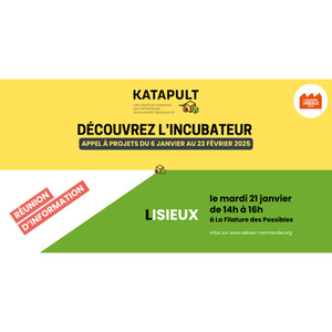 Illustration Réunion d'information - Katapult, l'incubateur 100% normand de l'ESS !