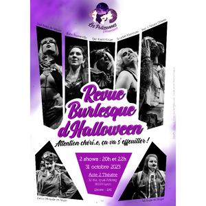 Affiche Revue Burlesque