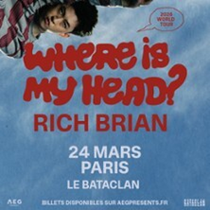 Illustration Rich Brian - Where is my Head ? 2026 World Tour