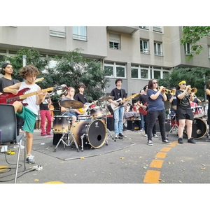 Illustration Riff and band