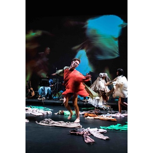 Illustration Robyn Orlin, Garage Dance Ensemble & Ukhoikhoi - …How in salts desert is it possible to blossom…