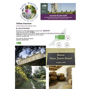 Illustration Saint Emilion, château du jour